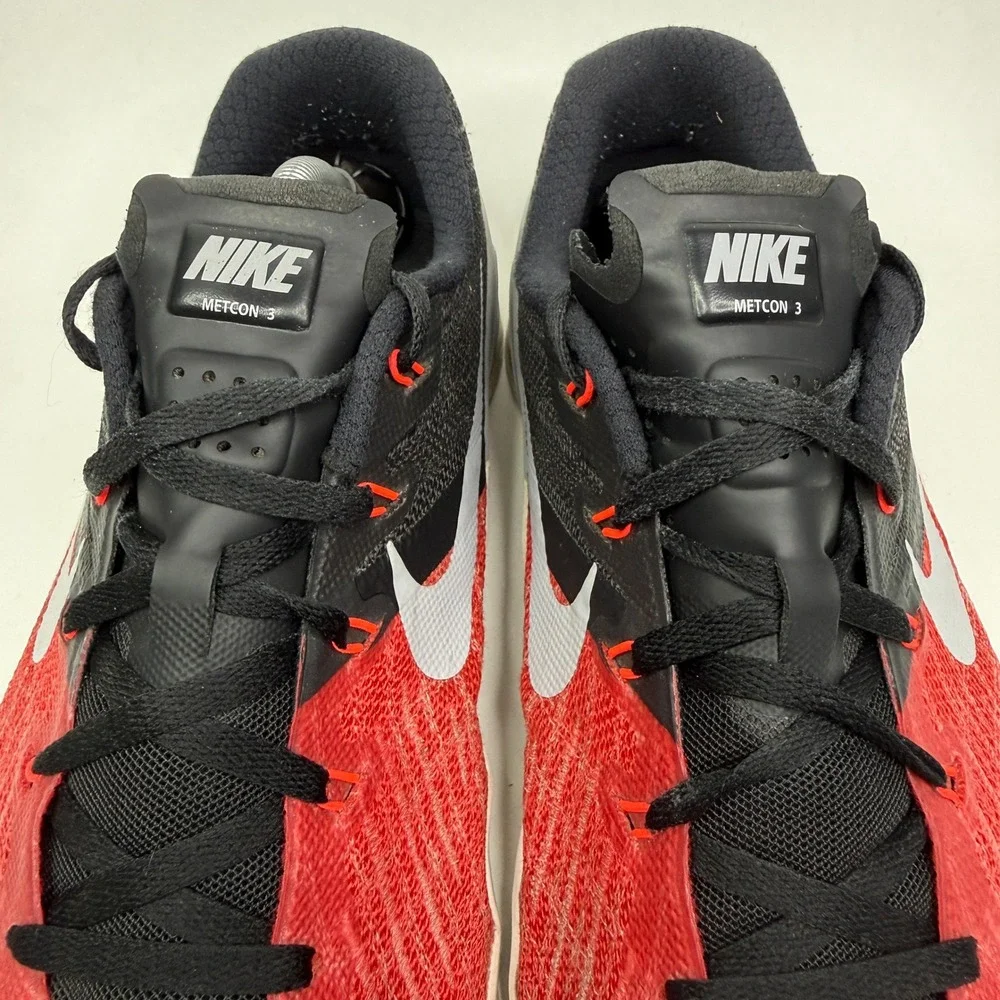 Nike Metcon 3 University Red Training Shoes Mens 12 852928-600